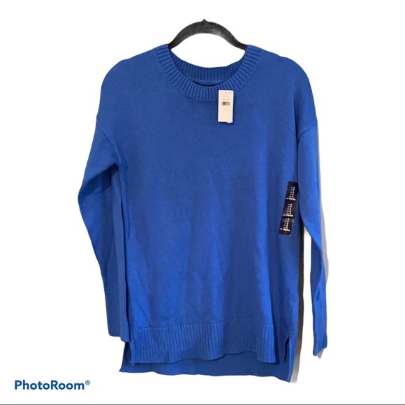 NWT GAP Crew Neck Tippi Pullover Sweater in Blue - Picture 2 of 12